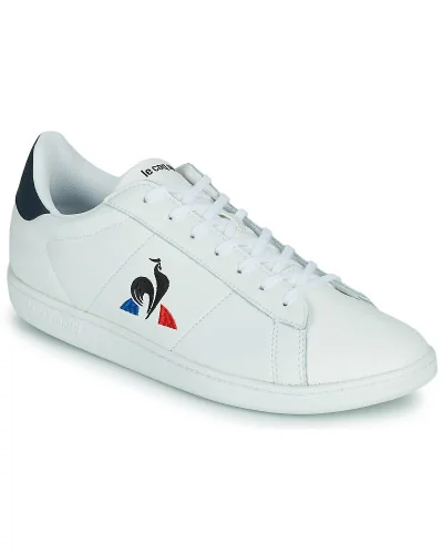 Baskets basses hommes Le Coq Sportif COURTSET Blanc