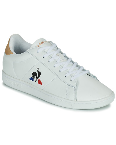 Baskets basses hommes Le Coq Sportif COURTSET Blanc