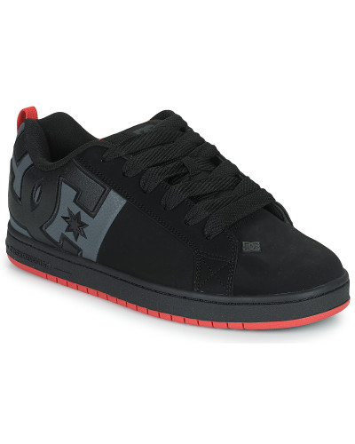 Baskets basses hommes DC Shoes COURT GRAFFIK SQ Noir