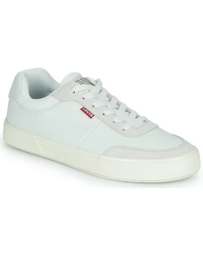 Baskets basses hommes Levis MUNRO Blanc