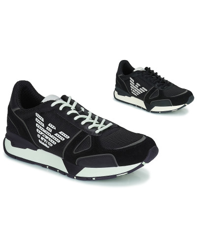 Baskets basses hommes Emporio Armani X4X289-XM499-Q428 Noir