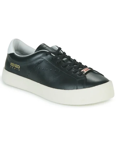 Baskets basses hommes Kenzo KENZOSWING LACE-UP SNEAKERS Noir