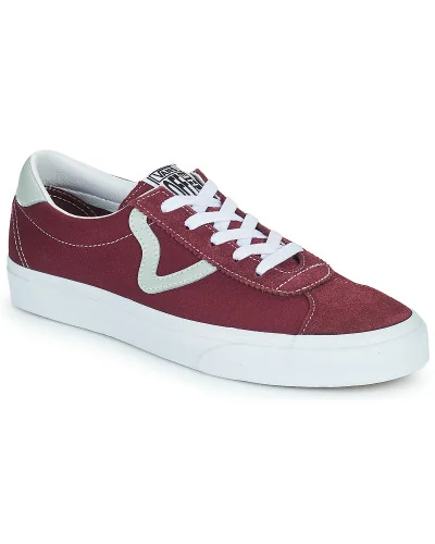 Baskets basses hommes Vans Classic Sport Bordeaux