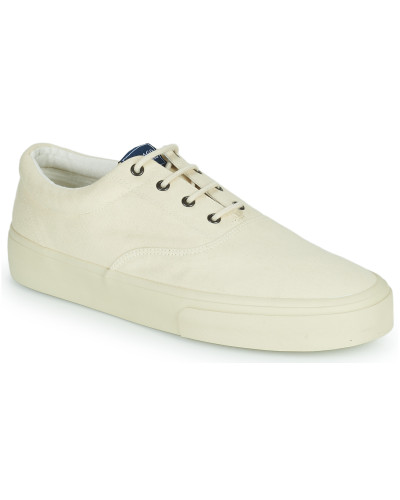Baskets basses hommes Sebago JOHN SUEDE Blanc