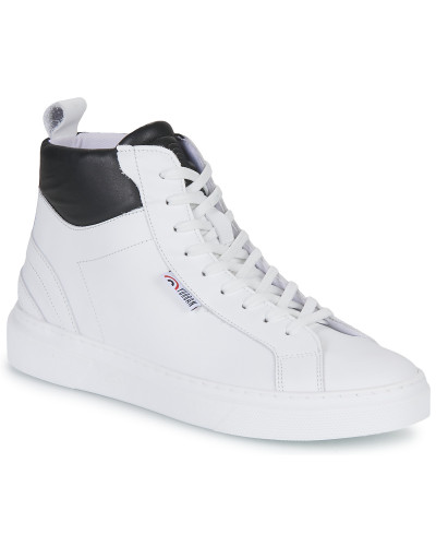 Baskets montantes hommes Yurban MANCHESTER Blanc