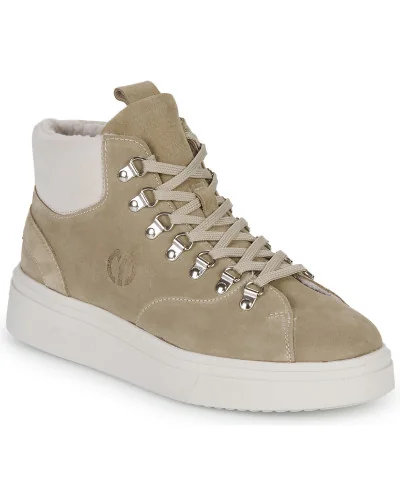 Baskets basses hommes Yurban GRENOBLE Beige
