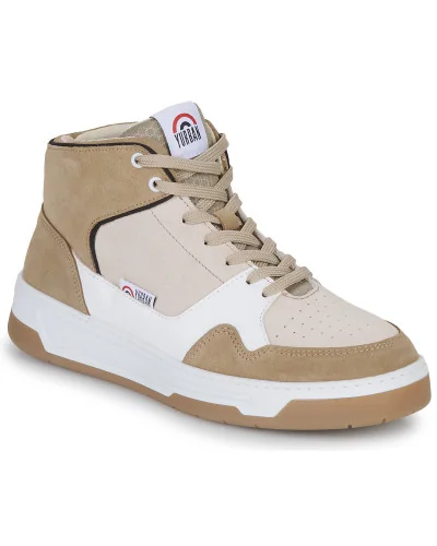 Baskets montantes hommes Yurban AUSTIN Beige