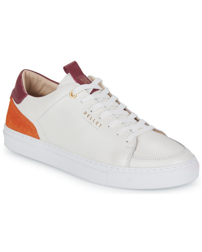 Baskets basses hommes Pellet SIMON Blanc