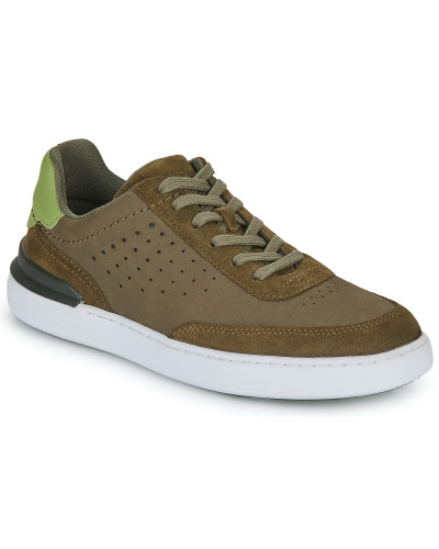 Baskets basses hommes Clarks COURTLITE TOR Kaki