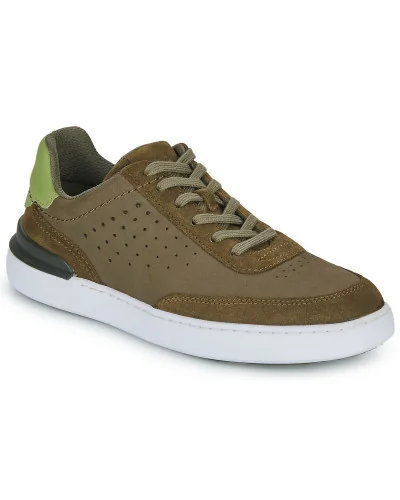 Baskets basses hommes Clarks COURTLITE TOR Kaki