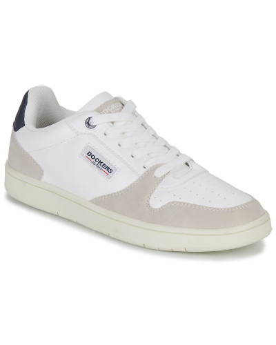 Baskets basses hommes Dockers by Gerli 52LD001 Blanc