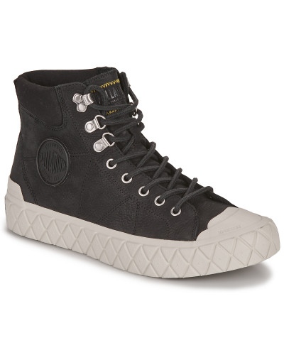 Baskets montantes hommes Palladium PALLA ACE LO CUFF LTH Noir