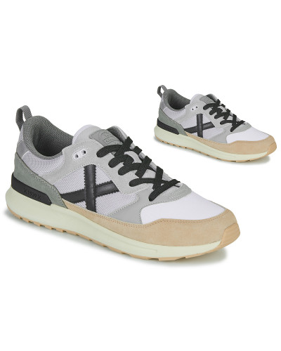 Baskets basses hommes Munich ALPHA Gris