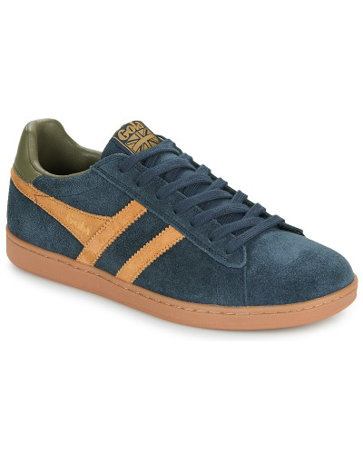 Baskets basses hommes Gola EQUIPE II SUEDE Bleu