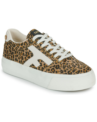 Baskets basses femmes Faguo ELM Marron