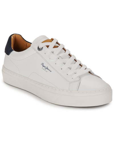 Baskets basses hommes Pepe jeans YOGI ORIGINAL Blanc