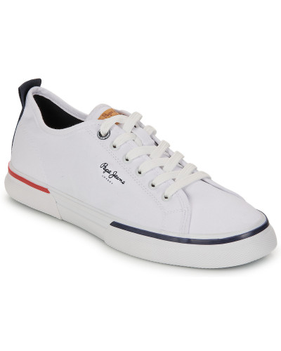 Baskets basses hommes Pepe jeans KENTON SMART M Blanc