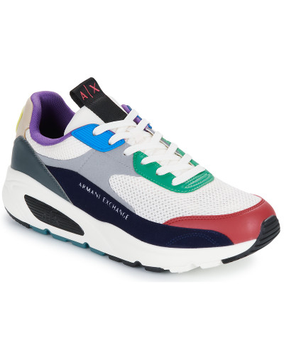 Baskets basses hommes Armani Exchange XUX121 Multicolore