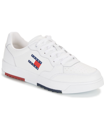 Baskets basses hommes Tommy Jeans TJM RETRO ESS Blanc