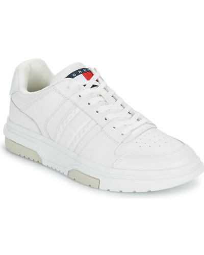 Baskets basses hommes Tommy Jeans THE BROOKLYN LEATHER Blanc