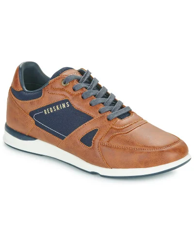 Baskets basses hommes Redskins ACTUELI Marron