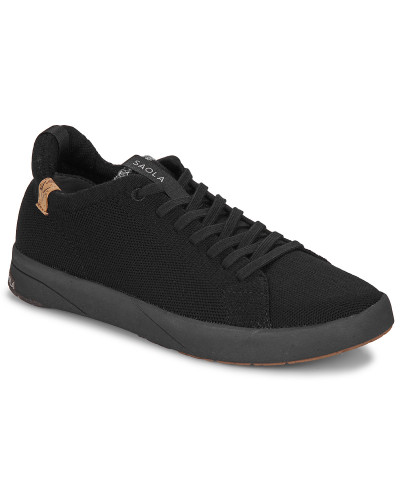 Baskets basses hommes Saola CANNON KNIT 2.0 WOOL Noir