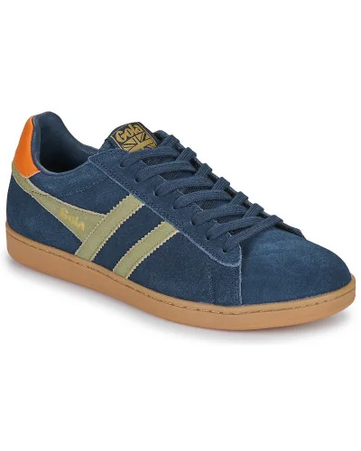 Baskets basses hommes Gola Equipe II Suede Bleu