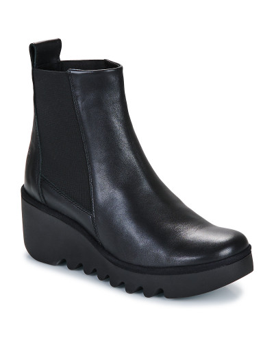 Bottines femmes Fly London BAGU Noir