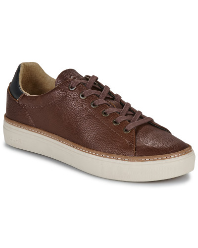 Baskets basses hommes Clae BRADLEY WELT Marron