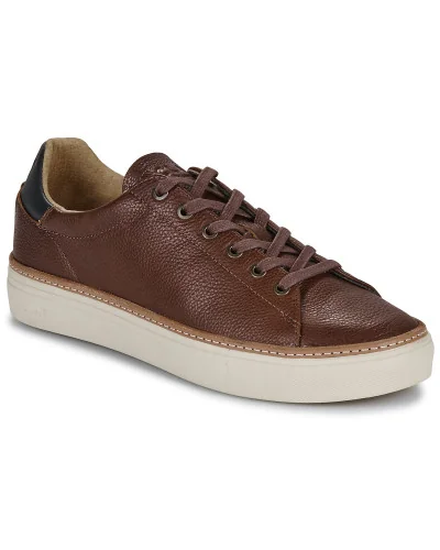 Baskets basses hommes Clae BRADLEY WELT Marron