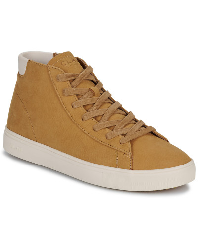 Baskets montantes hommes Clae BRADLEY MID Marron