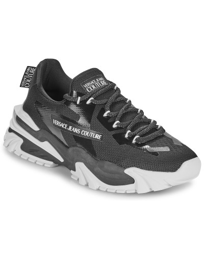 Baskets basses hommes Versace Jeans Couture YA3SI8 Noir