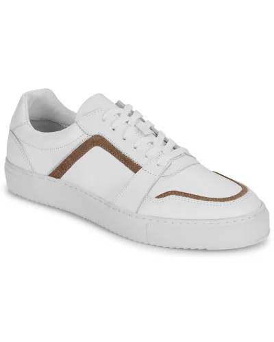 Baskets basses hommes Pellet SANDRY Blanc