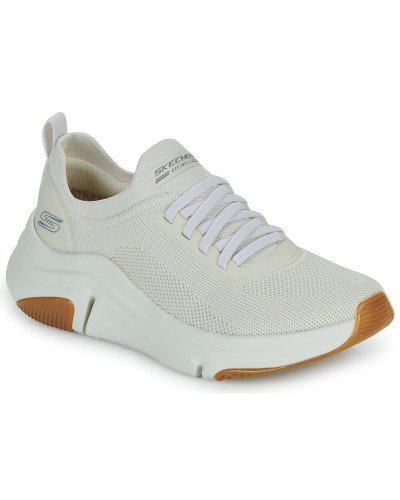 Baskets basses femmes Skechers BOBS SPARROW FLEX -INSTANT CLOUT Beige