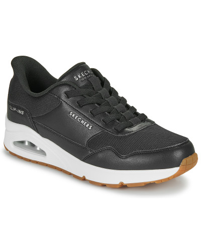 Baskets basses hommes Skechers SLIP-INS: UNO - SIMPLIFIED Noir
