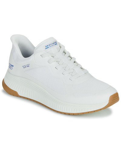 Baskets basses hommes Skechers SLIP-INS: BOBS SQUAD 4 Blanc