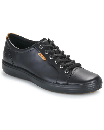 Baskets basses hommes Ecco SOFT 7 Noir