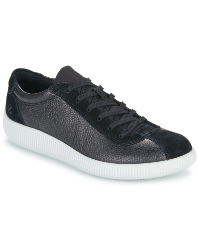 Baskets basses hommes Ecco SOFT 0 Noir