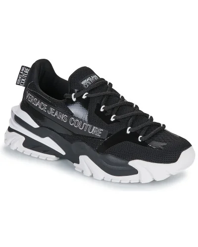 Baskets basses hommes Versace Jeans Couture YA3SI8 Noir