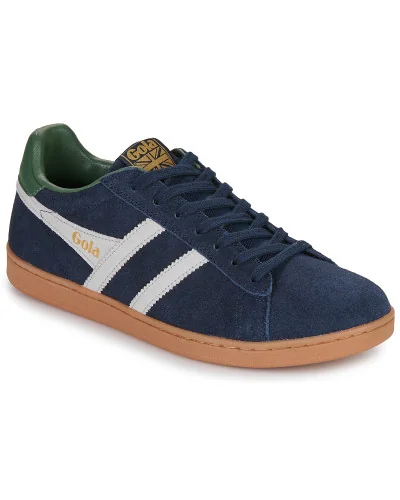 Baskets basses hommes Gola Equipe II Suede Bleu