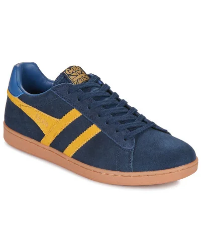 Baskets basses hommes Gola Equipe II Suede Bleu