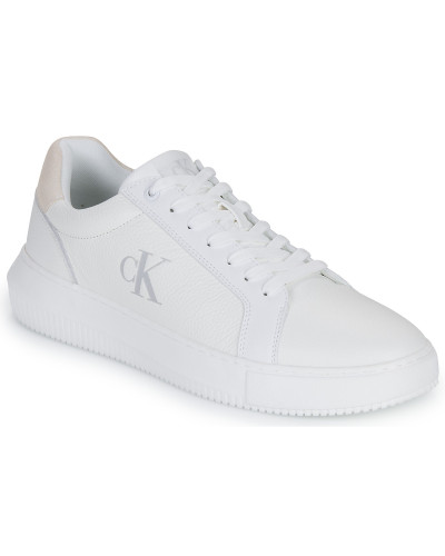 Baskets basses hommes Calvin Klein Jeans CHUNKY CUPSOLE LOW MG Blanc