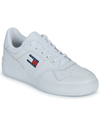 Baskets basses hommes Tommy Jeans TJM RETRO BASKET ESS Blanc
