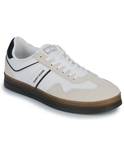 Baskets basses hommes Tommy Jeans THE GREENWICH LEATHER M Blanc
