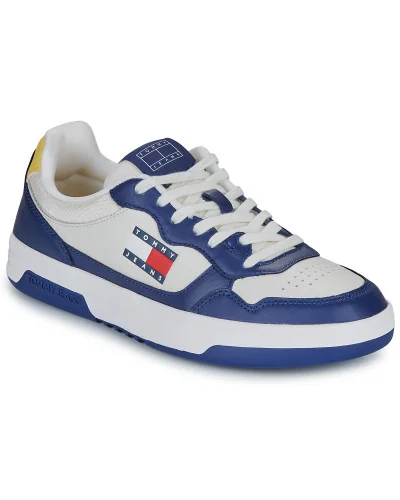 Baskets basses hommes Tommy Jeans (NEW) TJM CUPSOLE LEATHER ESS Multicolore