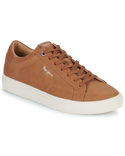 Baskets basses hommes Pepe jeans JOE BASIC Marron
