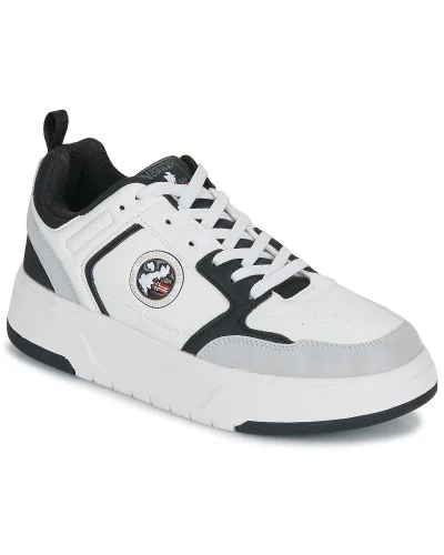 Baskets basses hommes Geographical Norway OASIS Blanc