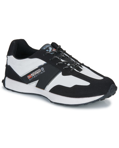 Baskets basses hommes Geographical Norway OBELIN Noir