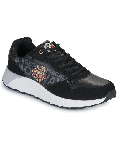 Baskets basses hommes Geographical Norway OTAG Noir