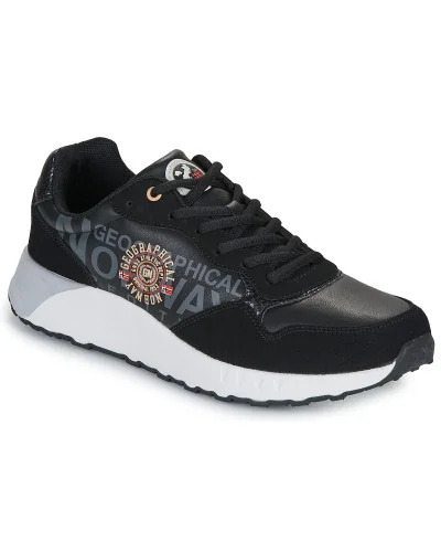 Baskets basses hommes Geographical Norway OTAG Noir